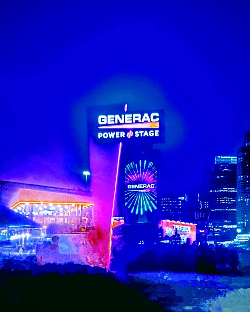 Generac Power Stage with Miller High Life